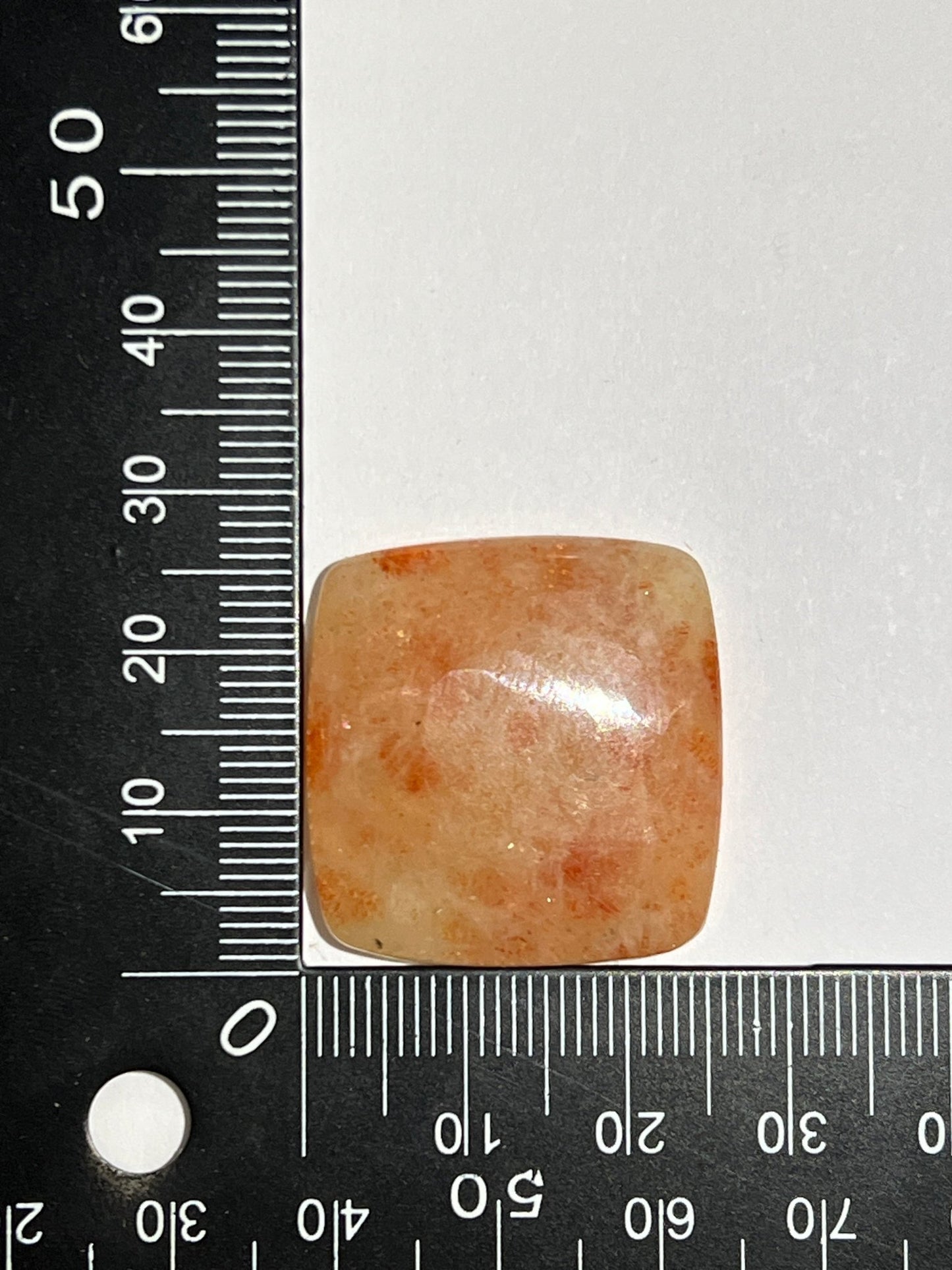 Pierre de Soleil n°5 (2,6cm x 2,5cm) - Solyluna Macramé