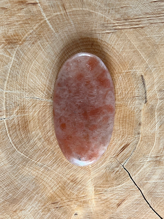 Pierre de Soleil n°2 (4cm x 2,2cm) - Solyluna Macramé