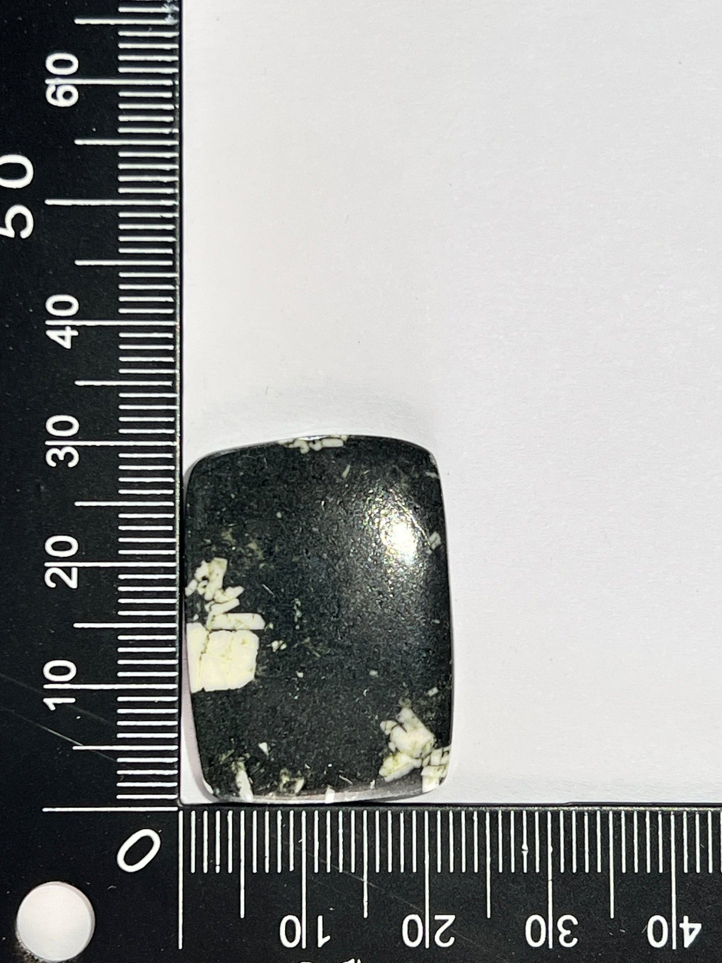 Pierre d'Ecriture Chinoise n°1 (3cm x 2,2cm) - Solyluna Macramé