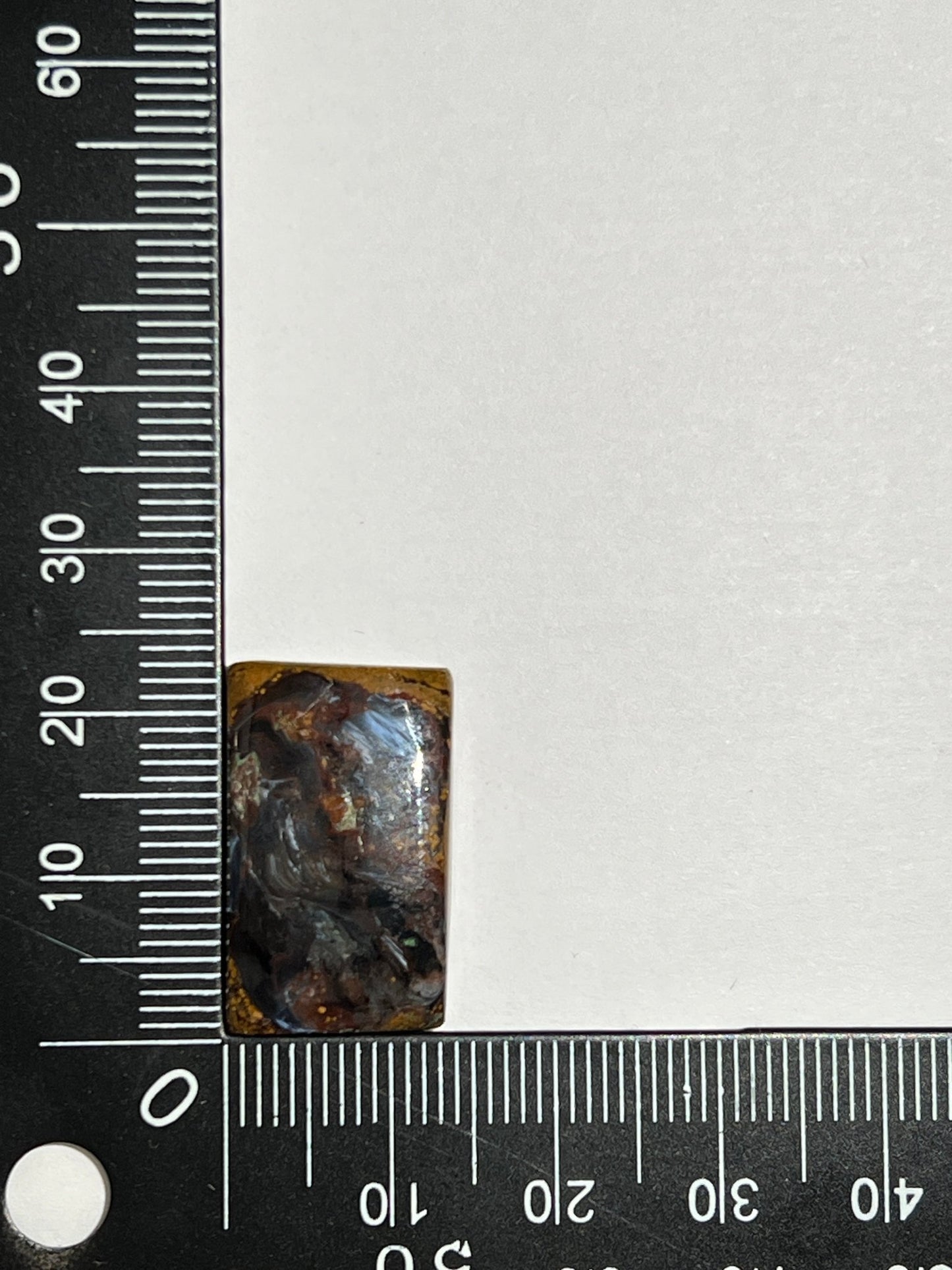 Piétersite n°5 (2,3cm x 1,3cm) - Solyluna Macramé