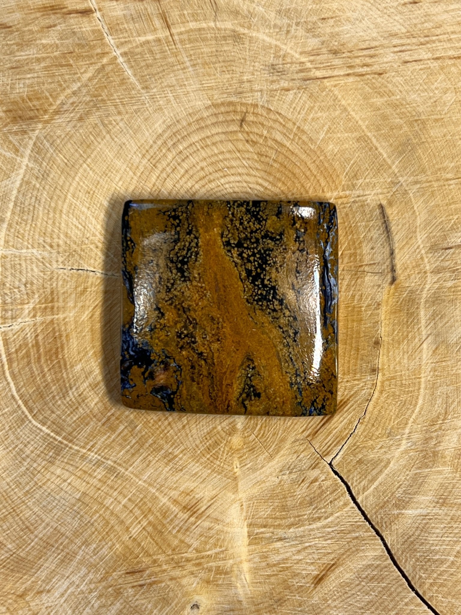Piétersite n°3 (2,7cm x2,7cm) - Solyluna Macramé