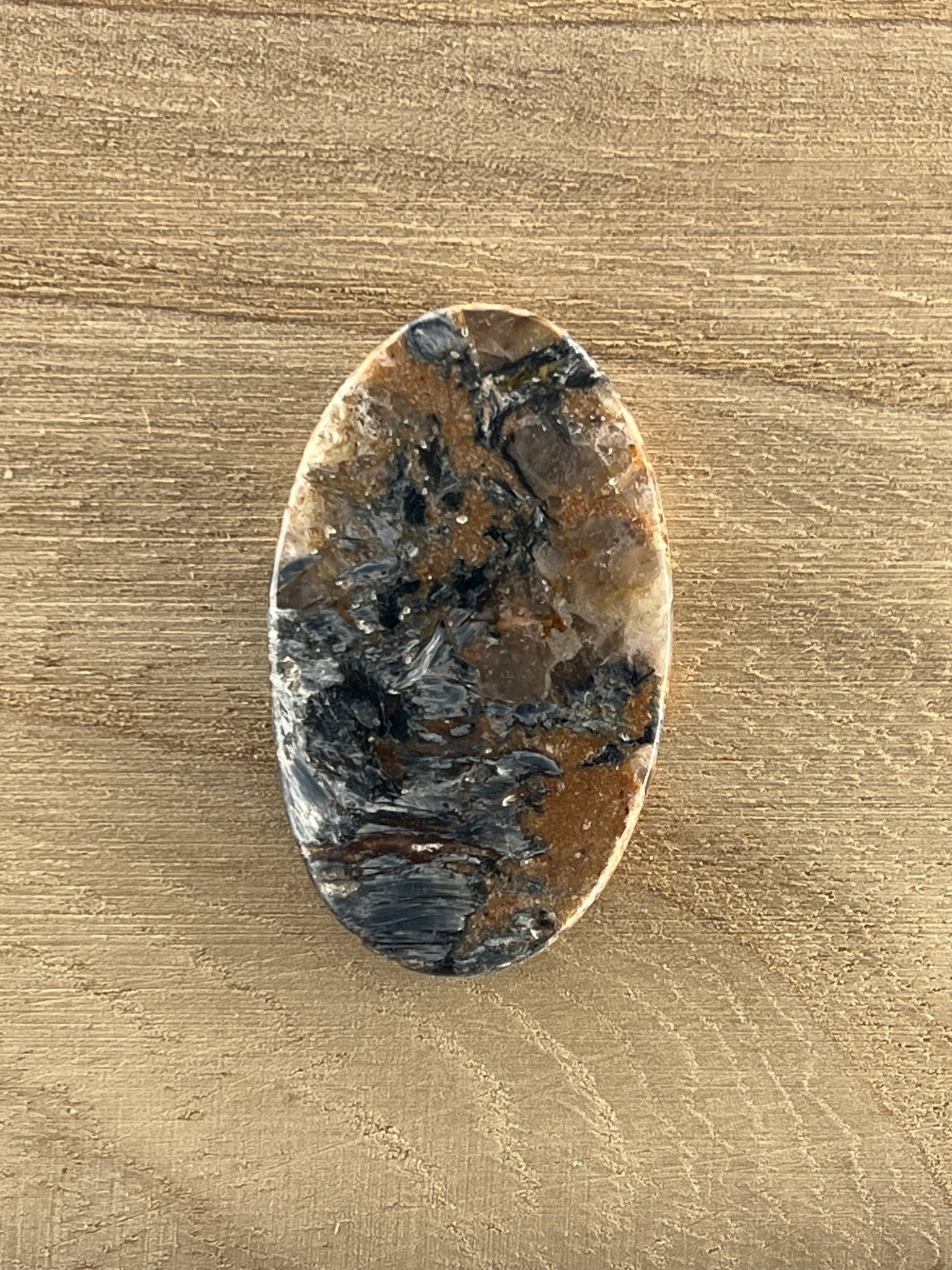 Piétersite n°3 (4,2cm x2,5cm) - Solyluna Macramé