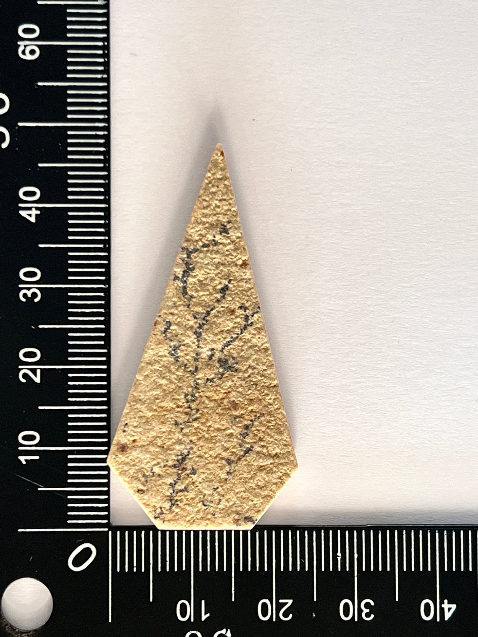 Psilomélane Dendritique n°3 (4,2cm x 2,2cm) - Solyluna Macramé