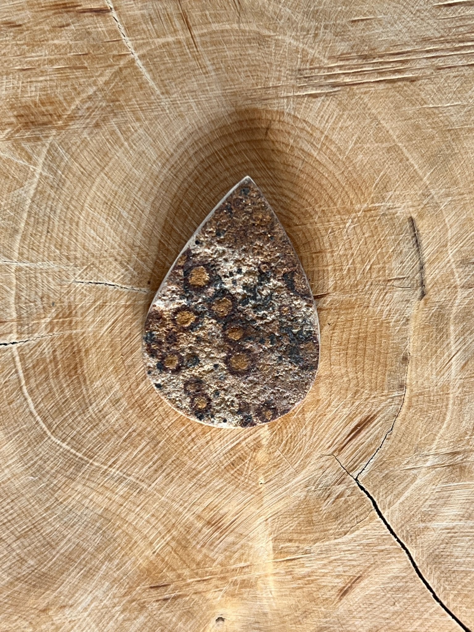 Psilomélane Dendritique n°4 (3cm x 2,2cm) - Solyluna Macramé