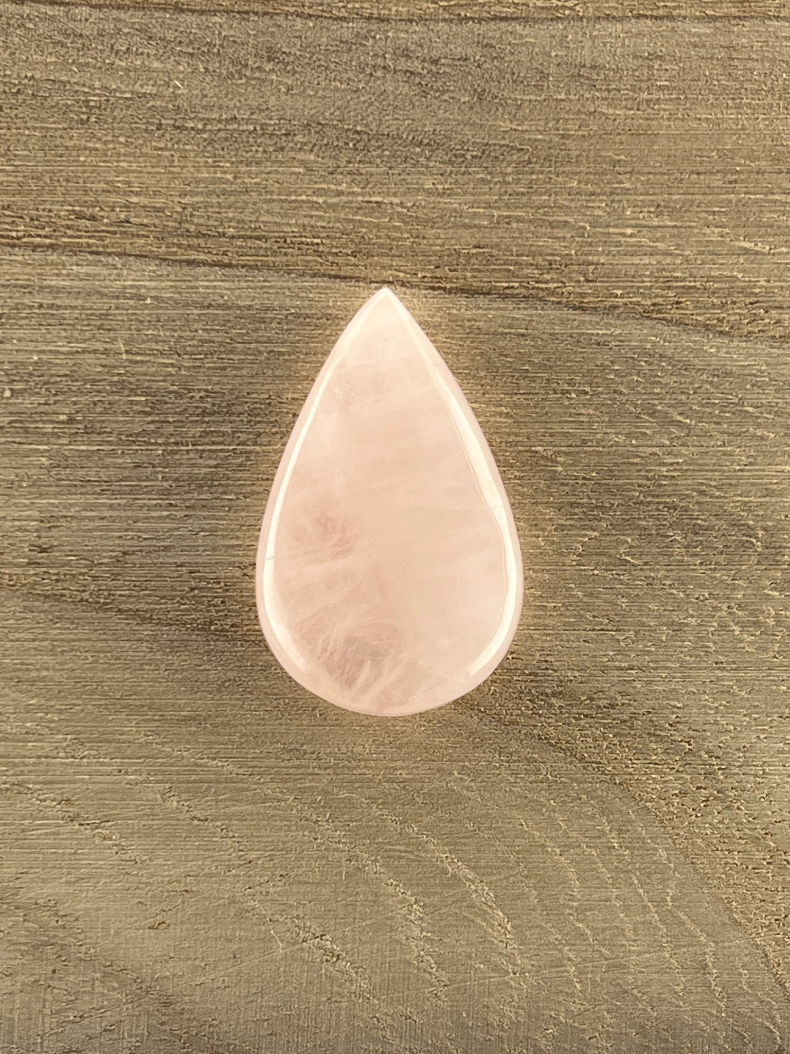 Quartz Rose n°2 (3,2cm x 2,2cm) - Solyluna Macramé