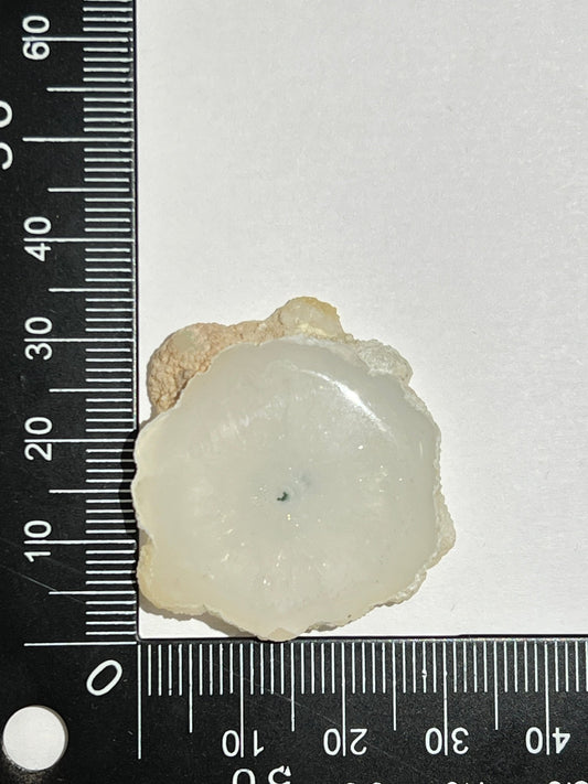 Quartz Solaire n°1 (3,3cm x 3,1cm) - Solyluna Macramé