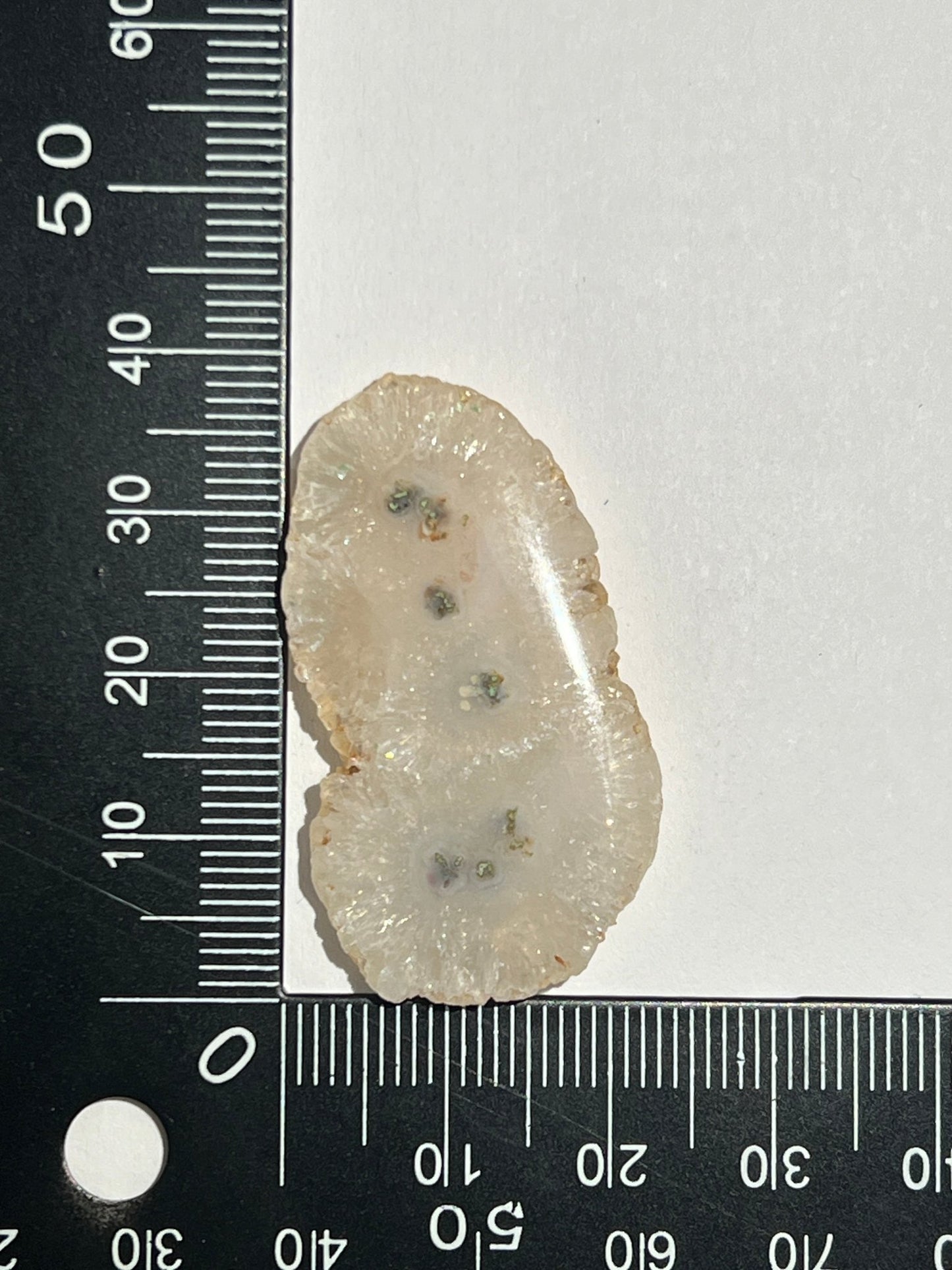 Quartz Solaire n°5 (3,8cm x 2,3cm) - Solyluna Macramé