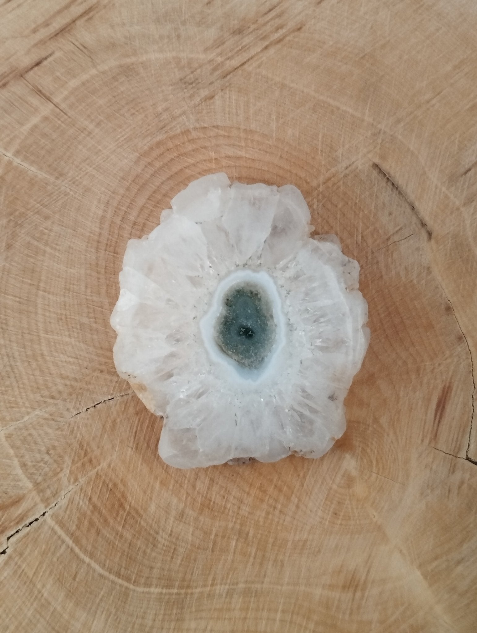 Quartz Solaire n°1 (3cm x 2,6cm) - Solyluna Macramé