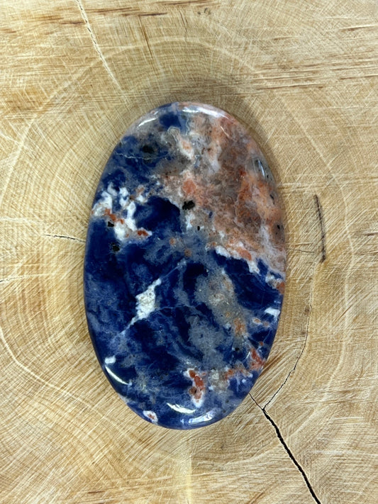 Sodalite n°3 (5cm x 3cm) - Solyluna Macramé