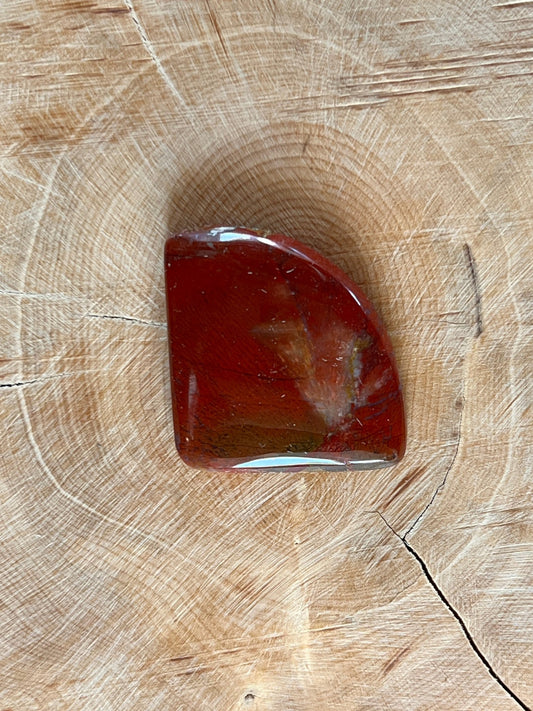 Stromatolite Rouge n°3 (3,5cm x 2,7cm) - Solyluna Macramé
