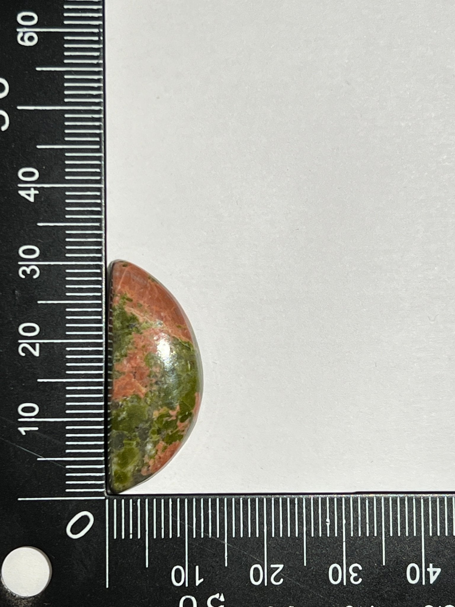 Unakite n°1 (3cm x 1,5cm) - Solyluna Macramé