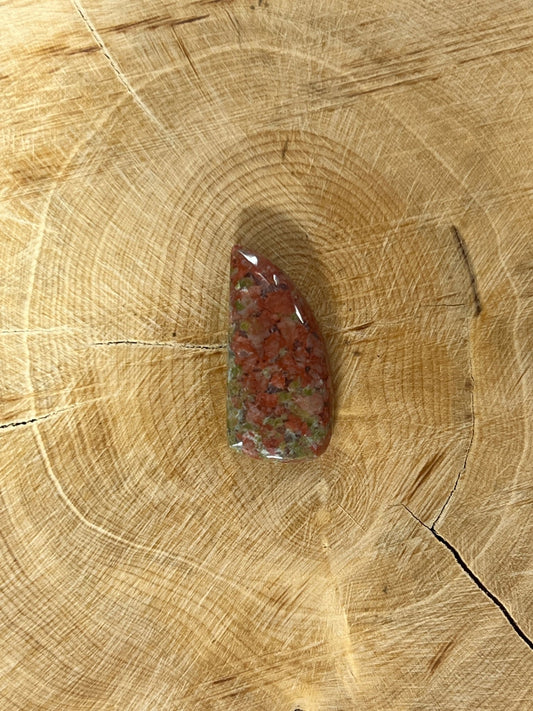 Unakite n°4 (2,3cm x 1,2cm) - Solyluna Macramé