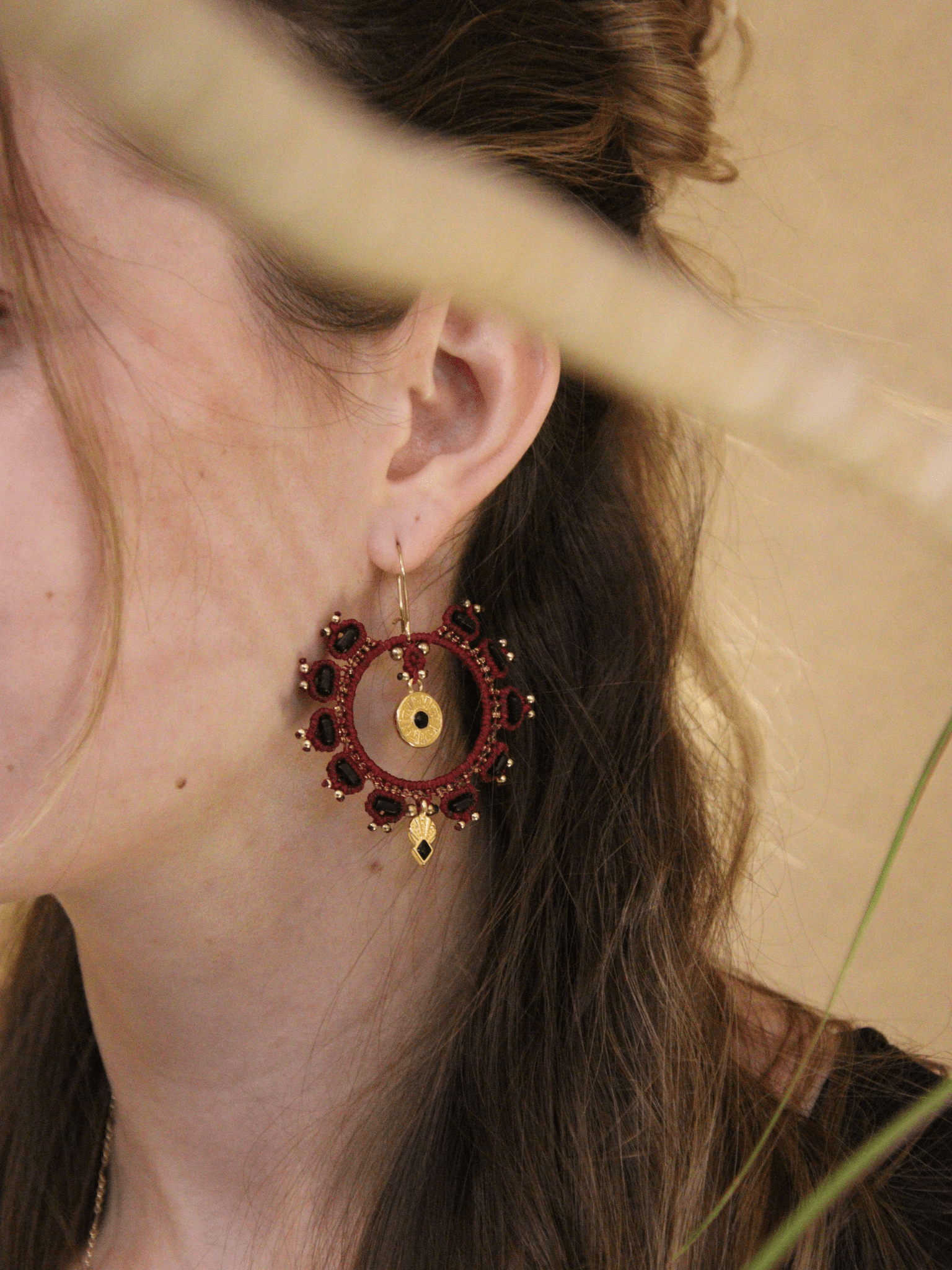 Vidéo Boucles d'oreilles "Emma" - Solyluna Macramé