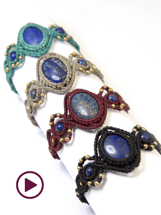 Vidéo bracelet "Méli" - Solyluna Macramé