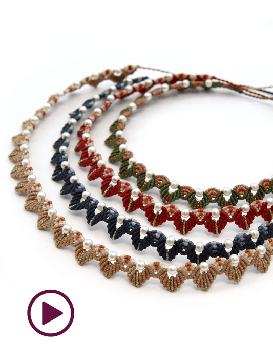 Vidéo Collier "Coline" DIY - Solyluna Macramé