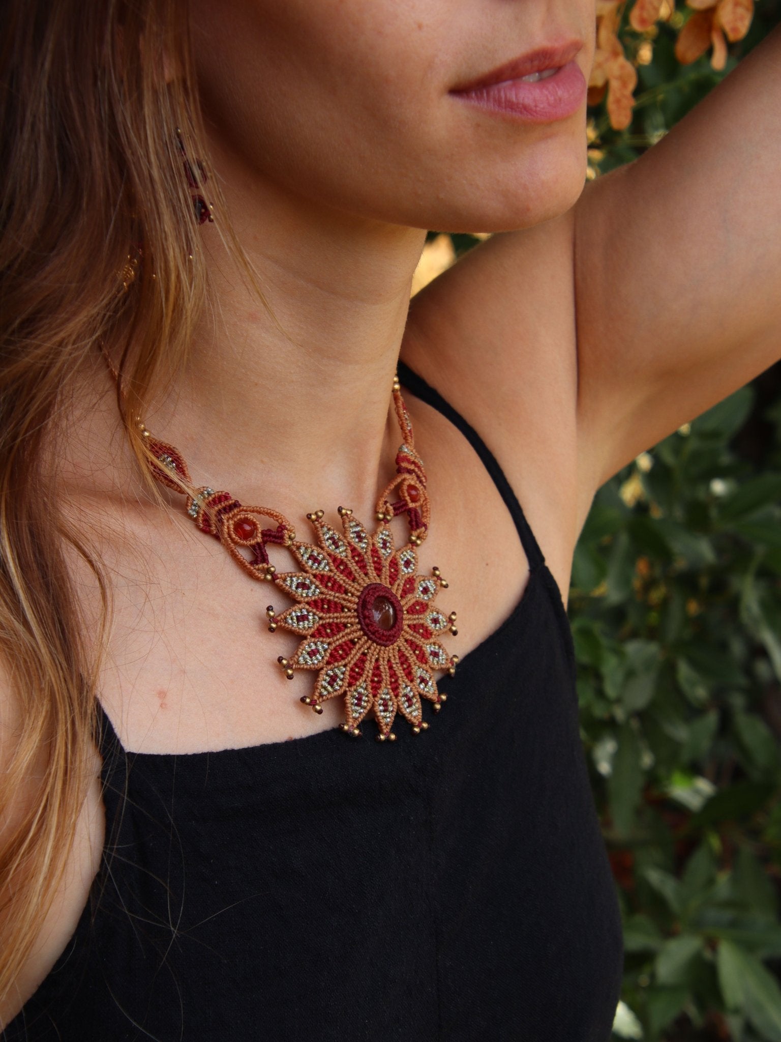 Vidéo collier "Nour" - Solyluna Macramé