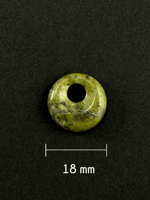 Donut 18mm - Unakite