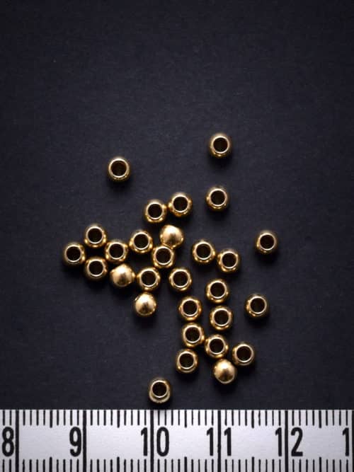 Perles de laiton 4 mm trou 2 mm_DSC_7868