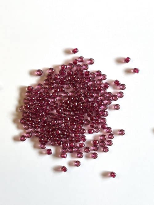 Perles de rocaille - Prune
